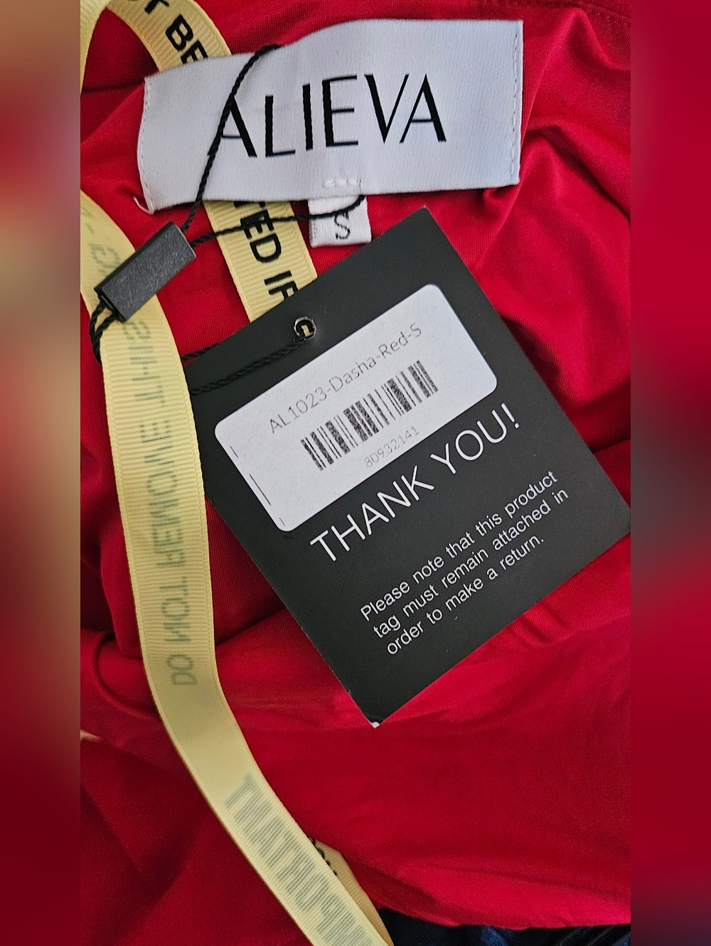 REVOLVE One-Shoulder Red Midi Bodycon Dress - Picture 5 of 5